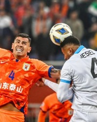 泰山队不能没高中锋？内部认可：贾德松突前有效果